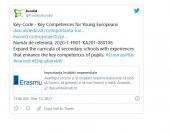 Post on EuroEd’s Twitter account